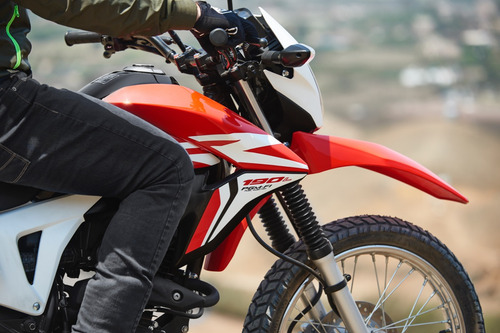 Moto Honda Xr 190l 2024 Rojo