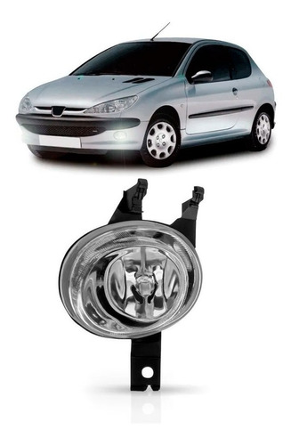 Farol Milha Auxiliar Peugeot 206 2004 A 2009 Bocão