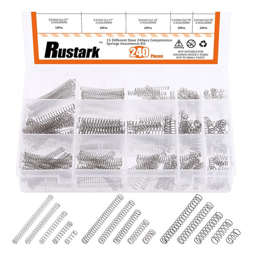 Rustark Kit 240esorte Compresion Para Proyecto 15 Tamaño