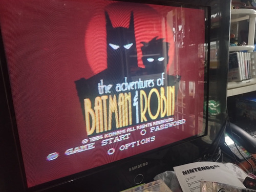 Batman Y Robin Snes Super Nintendo Funcional 