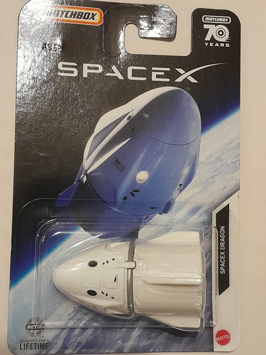 Matchbox | 70 Aniv | Spacex | Spacex Dragon