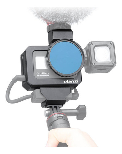 Suporte Frame Para Gopro Hero 8 Black Em Alumínio Ulanzi