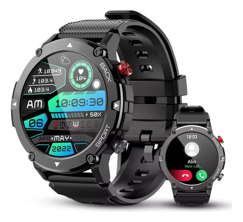 Relojes Inteligent Para Hombres Deportivo 1.6smart Watch