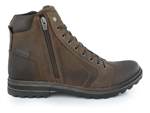 Borcego Hombre Cuero Bota Freeway Goma Sport - Hcbo00910   