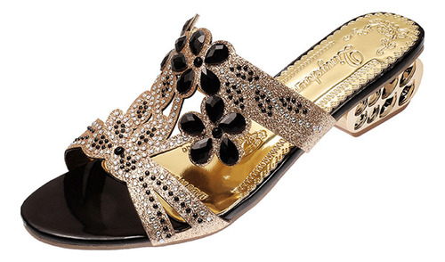 Sandalias Casuales Con Cuña A La Moda Con Suela Gruesa Para