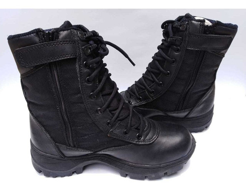 Botas Militar Color Negra