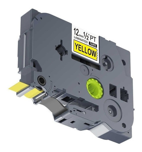 Imagen 2 de 10 de Cinta Laminada Tz 12mm 0.47 Rotuladora Para Brother P-touch