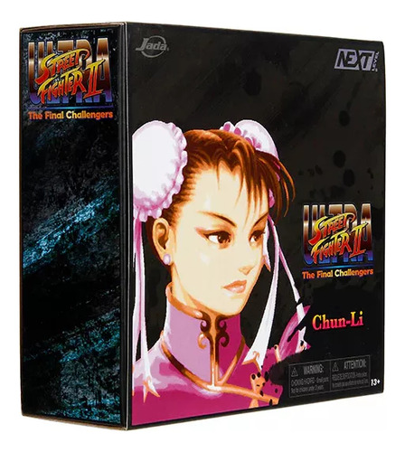 Ultra Street Fighter 2 Figura Chun Li Color Rosa (Usado)