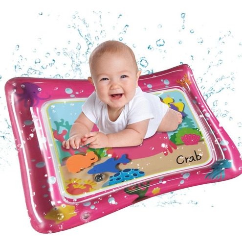 Tapete Cojin Agua Inflabe Bebe Estimulacion Temprana Niños