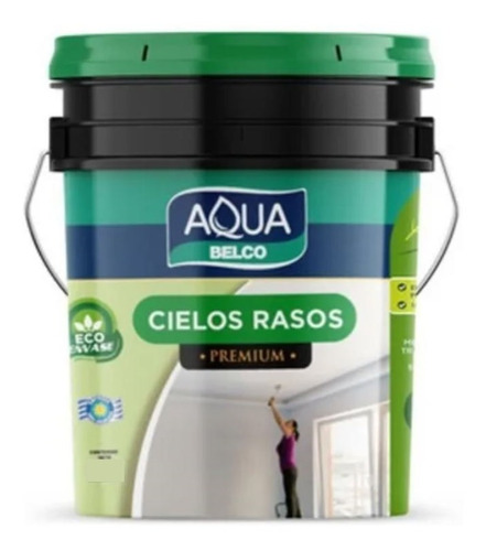 Cielorrasos Aqua Belco Premium Anti Hongos 3.6 Litros
