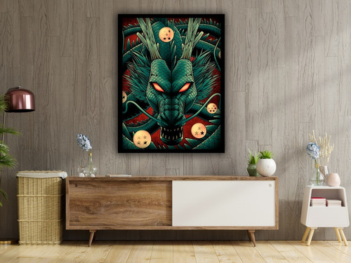 Cuadro Decorativo Dragon Ball Z  Goku Vegeta 30x40