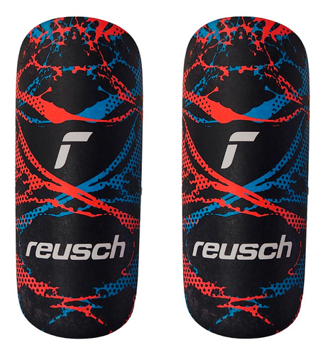 Canillera Reusch De Alto Impacto Color Rojo