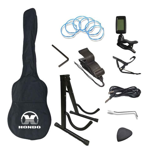 Pack Guitarra Eléctrica Hondo Colores Super Oferta