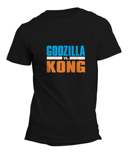Imagen 1 de 4 de Remera Camiseta Pelicula Godzilla Vs Kong Mod 2