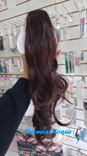 Imagen 7 de 10 de Aplique Cola De Cabello Ondulada O Lacia, Hermoso Toque