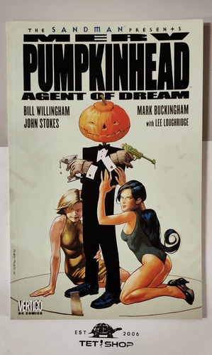 Comic Ingles Dc Vertigo The Sandman Present Merv Pumpkinhead