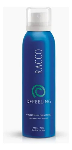 Creme Depilatório Racco Depeeling Mousse Corporal 150 mL