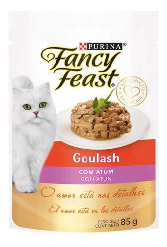Fancy Feast Pouch Goulash Atun X 15 Unid Kangoo Pet
