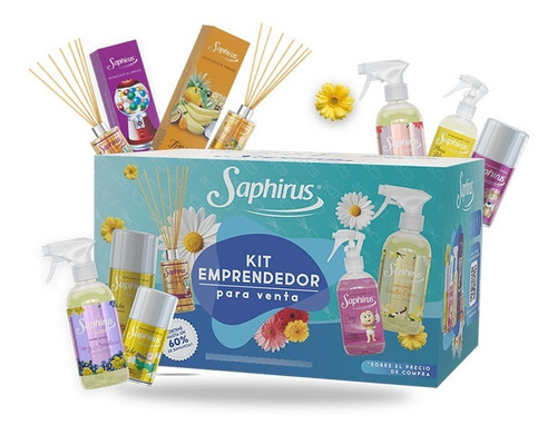 Kit Emprendedor -saphirus - 36 Productos Aromáticos