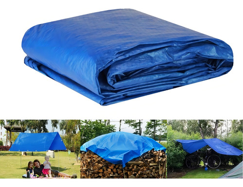 Lona Cobertor Carpa Toldo Multiusos Impermeable 6 X 8 Metros