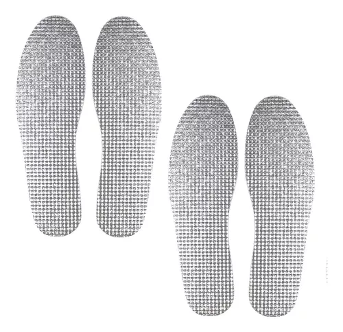 X2 Par Plantillas Termicas De Aluminio Plantilla Zapatos Fri