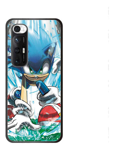Funda Protector Para Xiaomi Mi 10s Sonic Sega