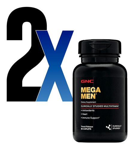 Multivitamínico Mega Men 90caplets 2un