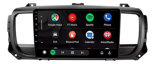 Multimidia Scudo 9p Carplay Android Auto 2gb 32gb