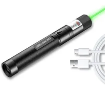 Comprar Caneta Mini Ponteiro Laser Verde Carregador Usb 532nm 5mw