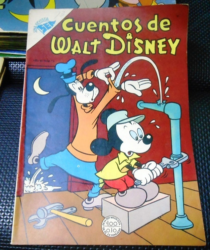 1954 Sea Mickey Goofy Cuentos De Walt Disney Comic Nº 73
