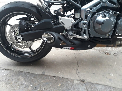 Imagem 4 de 9 de Escapamento Esportivo Kawasaki Z900 Ponteira Mexx Cod.163