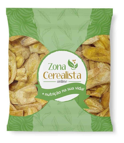 Banana Chips Com Canela E Açúcar (granel 400g) Cor Única