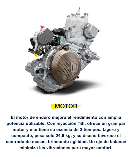 Moto Husqvarna Te 300 Pro 2t 2025 - Palermo Bikes