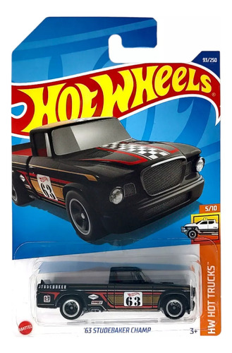 Hot Wheels - 5/10 - ´63 Studebaker Champ - 1/64 - Hct51