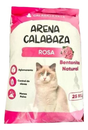 Arena Calabaza Rosa 25 Kg