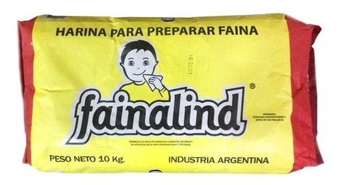 Faina Fainalind Harina De Garbanzo X 10 Kilos