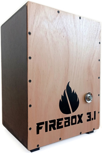 Firebox 3.1 Cajon Dual Peruano Flamenco Doble Tapa Sonajas