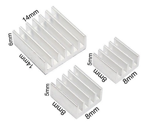 Fonte 5v 3a + Cooler + Dissipadors Raspberry Pi 3 Pi3 B E B+