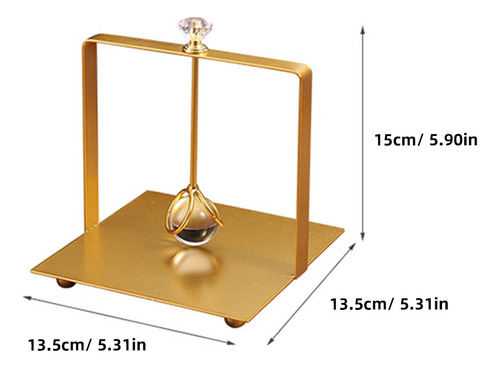 Dispensador De Pañuelos De Mesa De Metal Independiente F