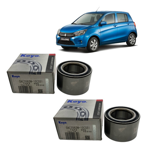 Kit Rodamiento Delantero Japones Suzuki Celerio 1.0 09-18