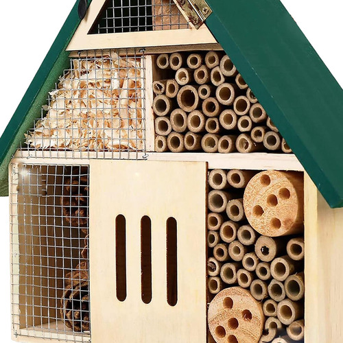 Hotel De Abejas, Serrín Polinizador De Abejas, Resistente A