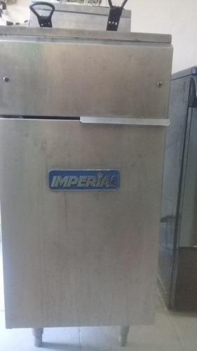 Freidora Industrial A Gas Marca Imperial 20 Litros 