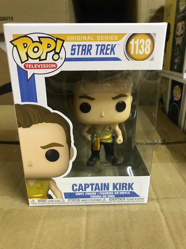 Funko Pop Captain Kirk 1138 Star Trek Original Series Pop Tv