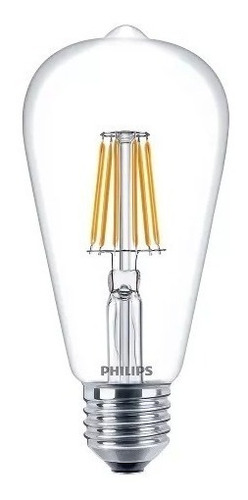 Focos Led Vintage Lampara Filamento Philips 7.5w = 70w 220v