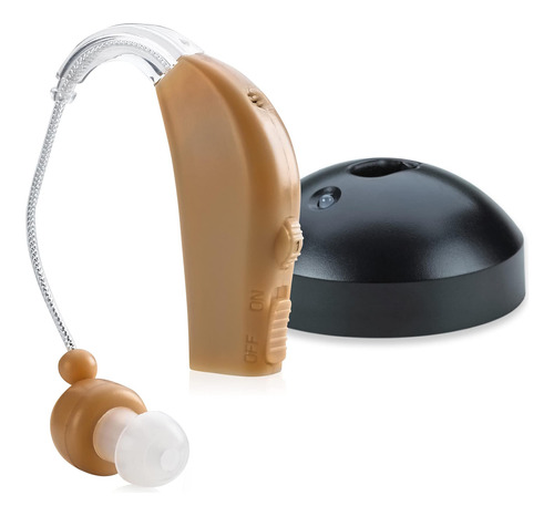 Nuevo Mini Detrás Oído Sonido Voz Amplificador Potenciador D