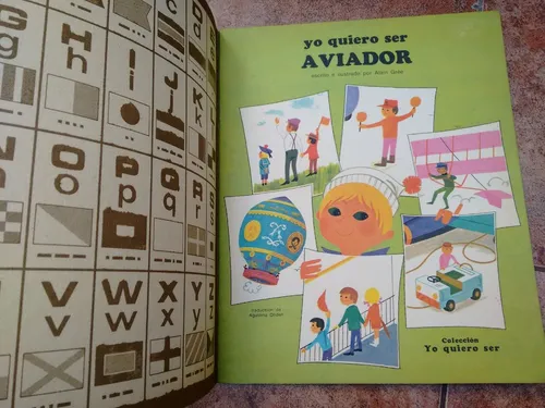 Lote 2 Libros Antiguos Yo Quiero Ser Camionero Aviador (Usado)