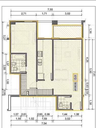 Imagen 2 de 2 de Departamento - Ituzaingó Norte