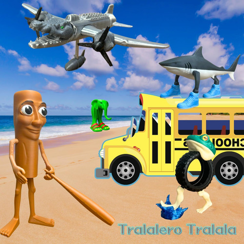 Genérico Figuras Impresas En 3d Para Tralalero Tralala,