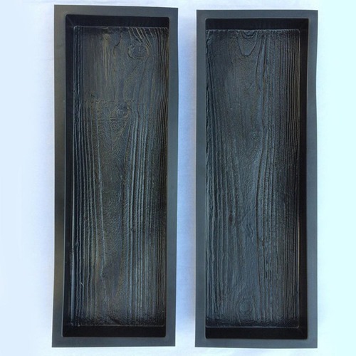 Molde De Madera De 2 Piezas, Formas De Piedra De Grano De