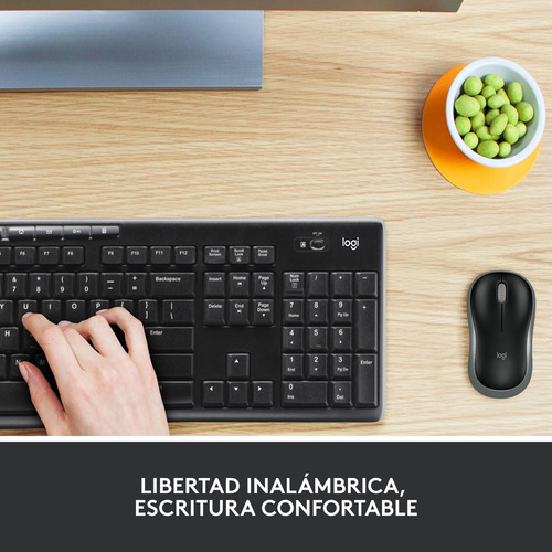 Logitech Combo Webcam C270 + Kit Teclado Y Mouse Mk270
